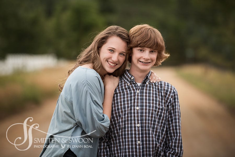 brother and sister photo {boulder senior photographer}