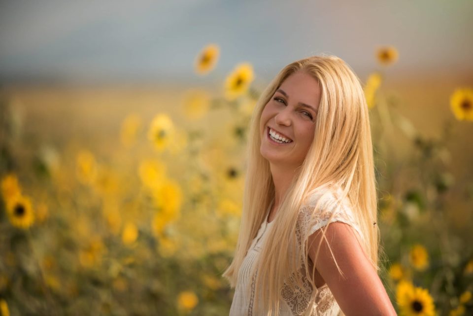 senior high school photo session at sunset - Boulder portrait photographer